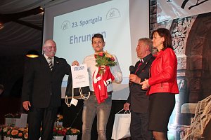 Zwei bemerkenswerte H&ouml;hepunkte bei der Sportgala