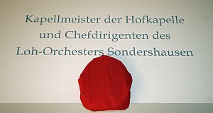 Medaille an ihrem endg&uuml;ltigen Platz