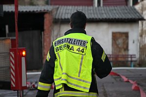 Dachstuhlbrand in Sondershausen Bebra