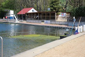 Anbaden am Bebraer Teich