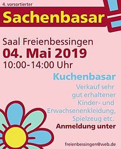 Basar und neuer Webauftritt