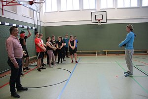 Spannendes Training mit erfolgreicher Sportlerin