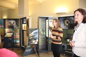 Rotmilan Wanderausstellung er&ouml;ffnet