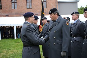 Vereidigung an neuem Ort