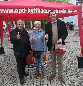 Europaabgeordneter Udo Voigt besucht den Kyffhäuserkreis