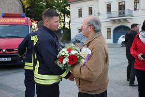 Zum Geburtstag Kamerad geehrt