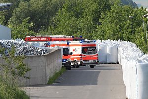 Gro&szlig;einsatz der Feuerwehren