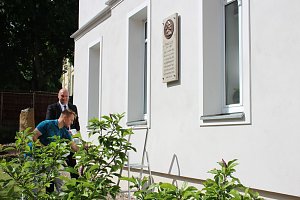 Liszt-Gedenktafel in Sondershausen enth&uuml;llt