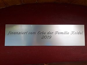 Pünktlich zum Kindertag 2019 war es soweit