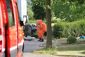 Wei&szlig;es Pulver sorgt f&uuml;r Aufregung