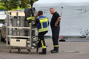 Wei&szlig;es Pulver sorgt f&uuml;r Aufregung