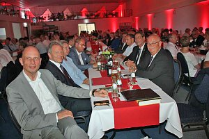 Lockere Gespr&auml;chsrunden zum Jubil&auml;um