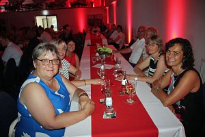 Lockere Gespr&auml;chsrunden zum Jubil&auml;um