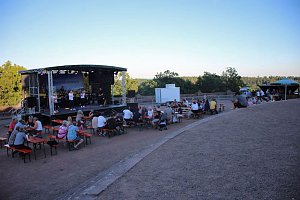 Feierlicher Abschluss beim B&uuml;rgerfest