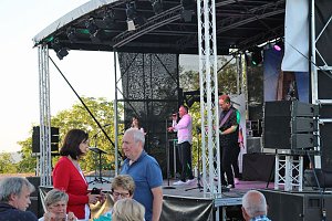 Feierlicher Abschluss beim B&uuml;rgerfest