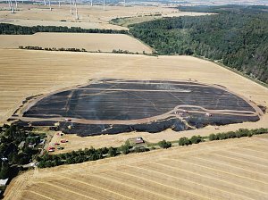 Brand in Neuheide