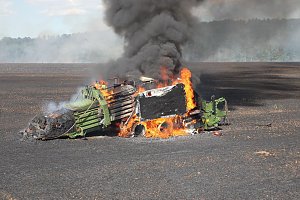 Brand in Neuheide