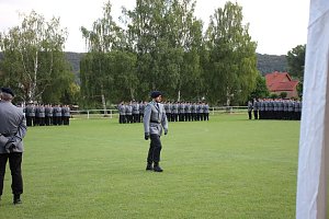 Feierliche Vereidigung in Berka