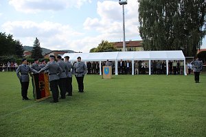 Feierliche Vereidigung in Berka