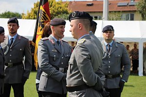 Feierliche Vereidigung in Berka