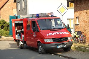 Brand in leerstehendem Geb&auml;ude