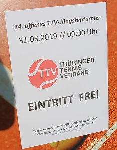 24. offenes TTV-J&uuml;ngstenturnier gestartet