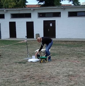 Hundeschwimmen im Solebad ein voller Erfolg