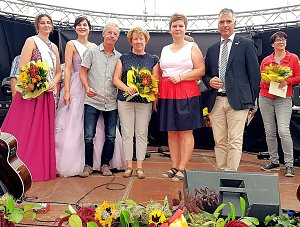 Gro&szlig;e Beteiligung am  25. "Frankenh&auml;user Blumensommer" 2019