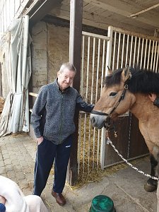 Tierischer Besuch in der Tagespflege
