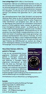 DEFA- Filmabend Zwei schräge Vögel