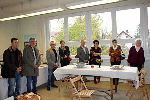 Dem Meister ein St&auml;ndchen gebracht