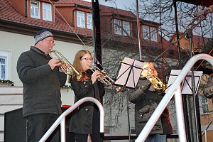 Weihnachtsmarkt in Bad Frankenhausen er&ouml;ffnet