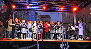 Weihnachtsmarkt in Bad Frankenhausen er&ouml;ffnet