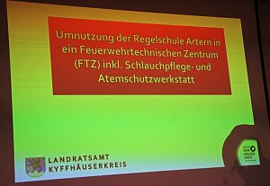 Feuerwehrtechnisches Zentrum wird gebaut