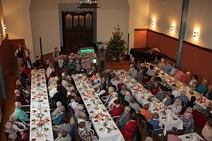 Ansturm auf die Seniorenweihnachtsfeier