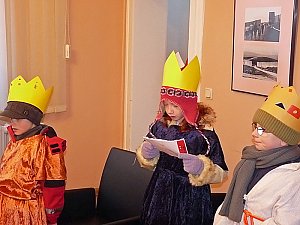 Sternsinger im Rathaus