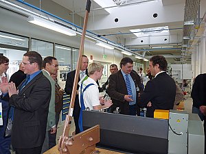 Einweihung Lehrwerkstatt bei WAGO
