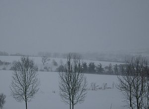 Schneeverwehungen