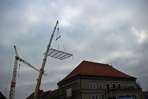 Dachger&uuml;st wird aufgesetzt
