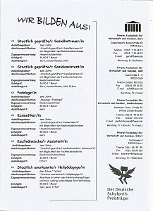 Fachschule pr&auml;sentiert