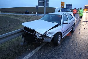 Unfall am frühen Morgen