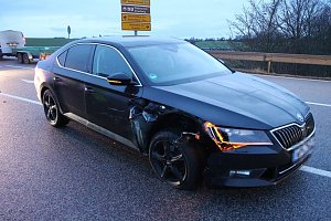 Unfall am frühen Morgen