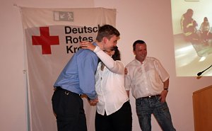 Pr&uuml;fung als Sanit&auml;ter bestanden