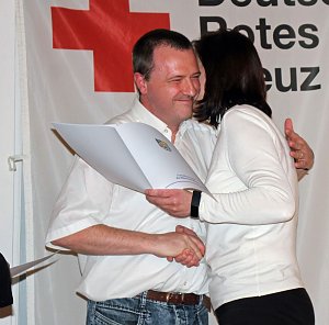 Pr&uuml;fung als Sanit&auml;ter bestanden