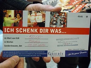 Schecks f&uuml;r die D&uuml;ne e.V.