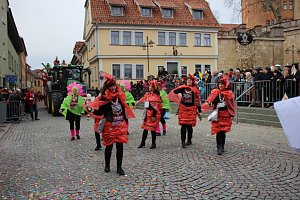 Rosenmontag auf dem Markt Sondershausen