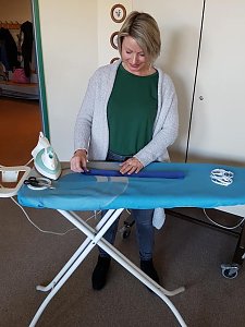 BUNTE BEUTEL aus alten Stoffen