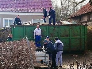 Schrottaktion 2.0 der Feuerwehr Clingen