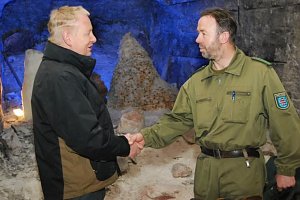 Salzstaub gesch&uuml;ffelt