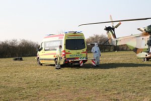 Corona-Patienten eingeflogen